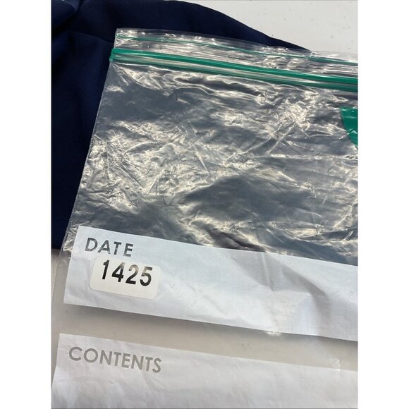 FIGS Yola Skinny Cargo Scrub Pants Women's S Navy Blue Stretch Drawstring - Picture 11 of 11